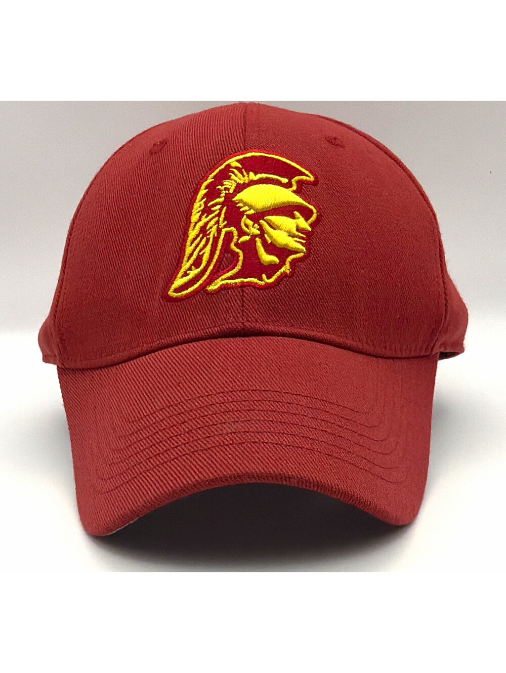 USC Authentic Apparel USC Trojans Adjustable Cap Red Yellow Embroidered Logo